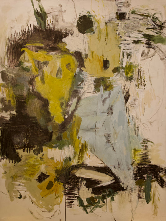 Nosotros en El Otoño, 2023, acrylic on canvas, 48in x 60in, by Carmen Peer